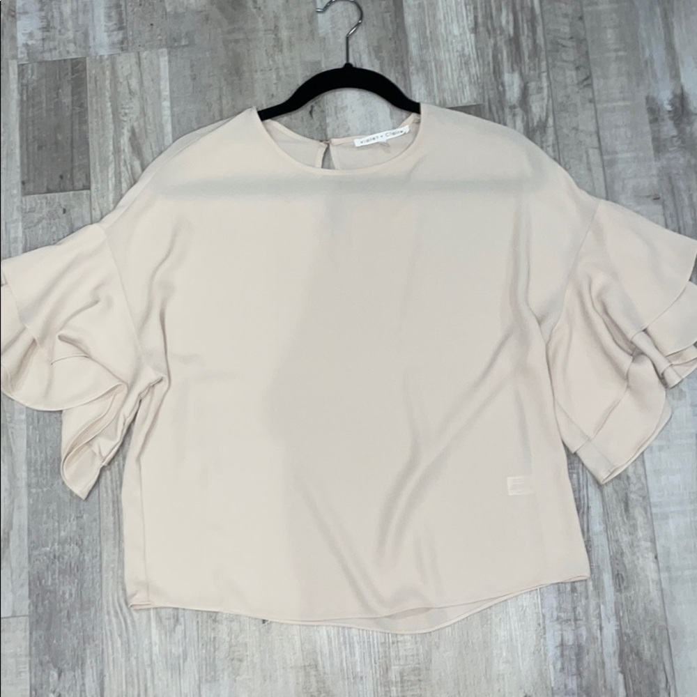 Cream Blouse